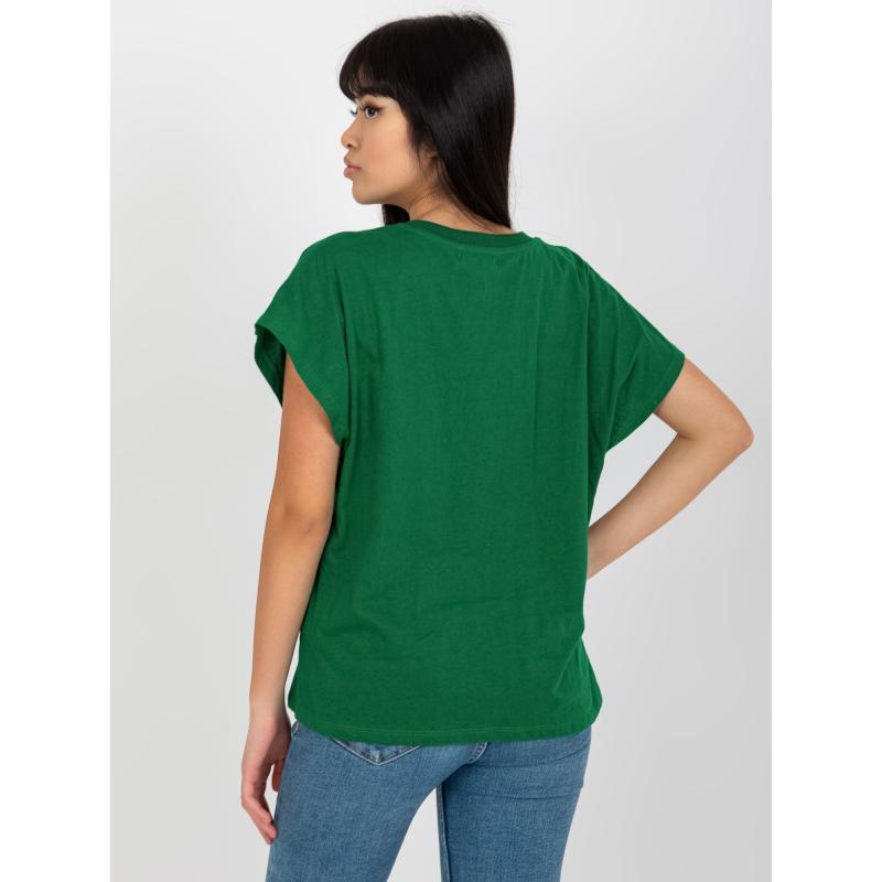 Női póló MAYFLIES sötétzöld