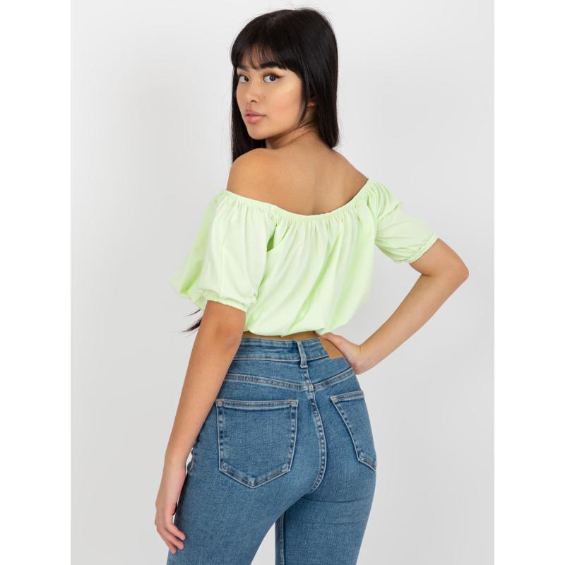 Női csíkos blúz KARLEE sárga