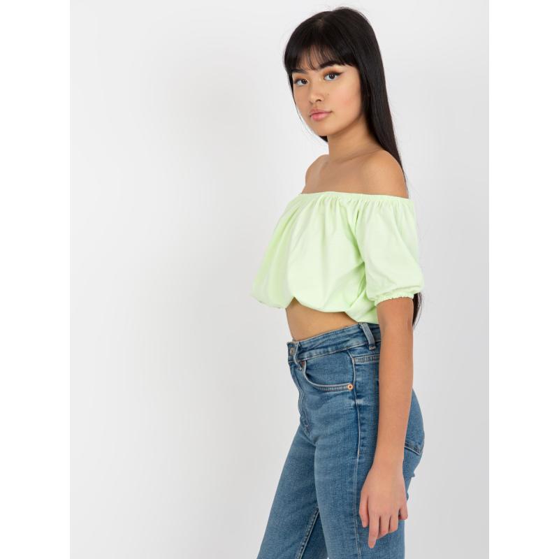 Női csíkos blúz KARLEE sárga