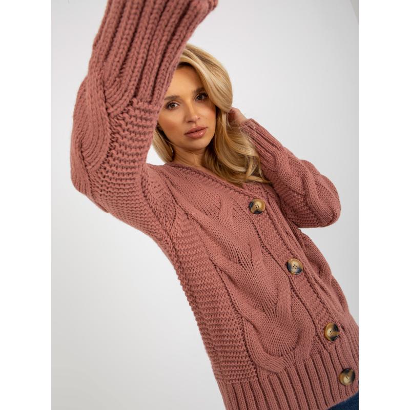 Női Louissine RUE PARIS pulóver rózsaszínű