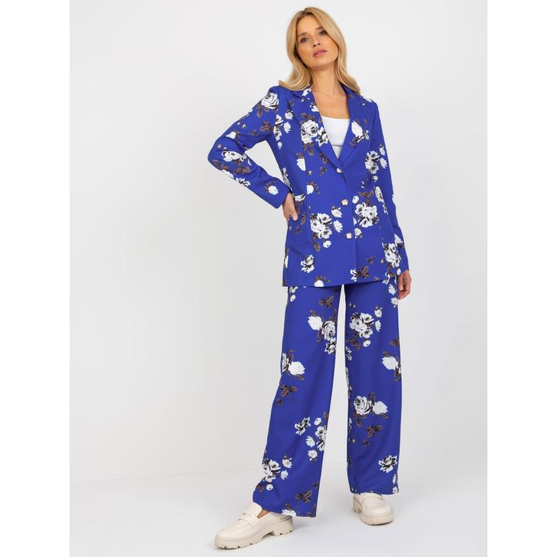 Dámske sako ELEGANT kobaltové