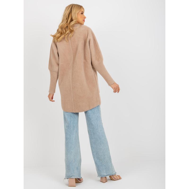 Dámský kabát z alpaky RIANA béžový