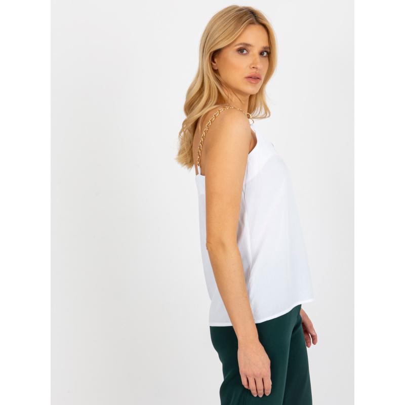 Dámský top na ramínka AMY bílý 