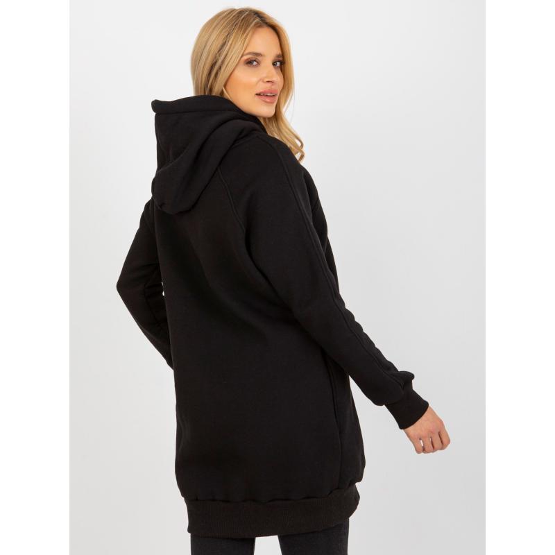 Dámská mikina s kapsami SKYLA černá  