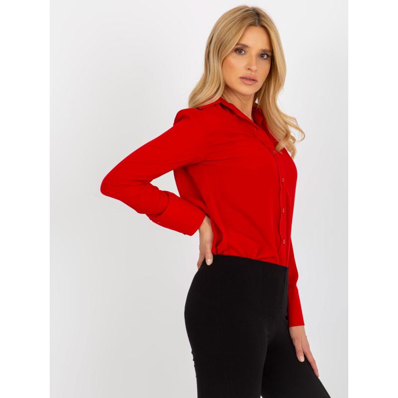Dámská košile s límečkem ZARIAH červená 