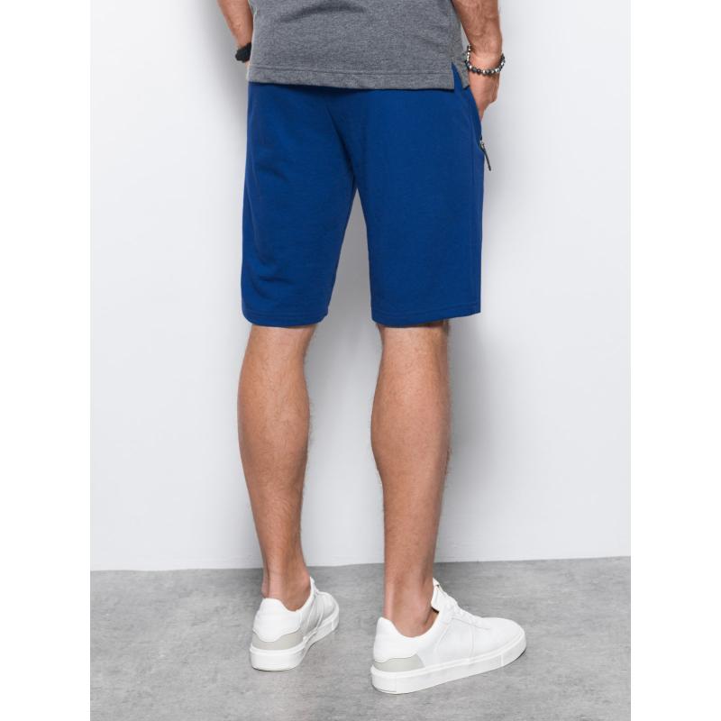 Pánské teplákové kraťasy W239 - modré