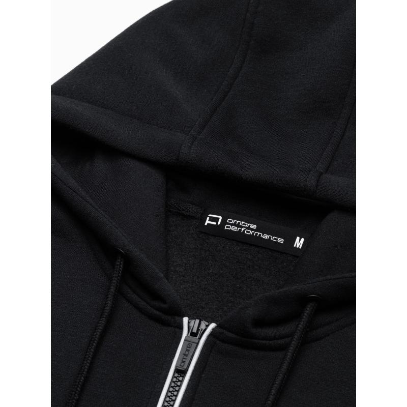 Pánská mikina na zip VETA černá 