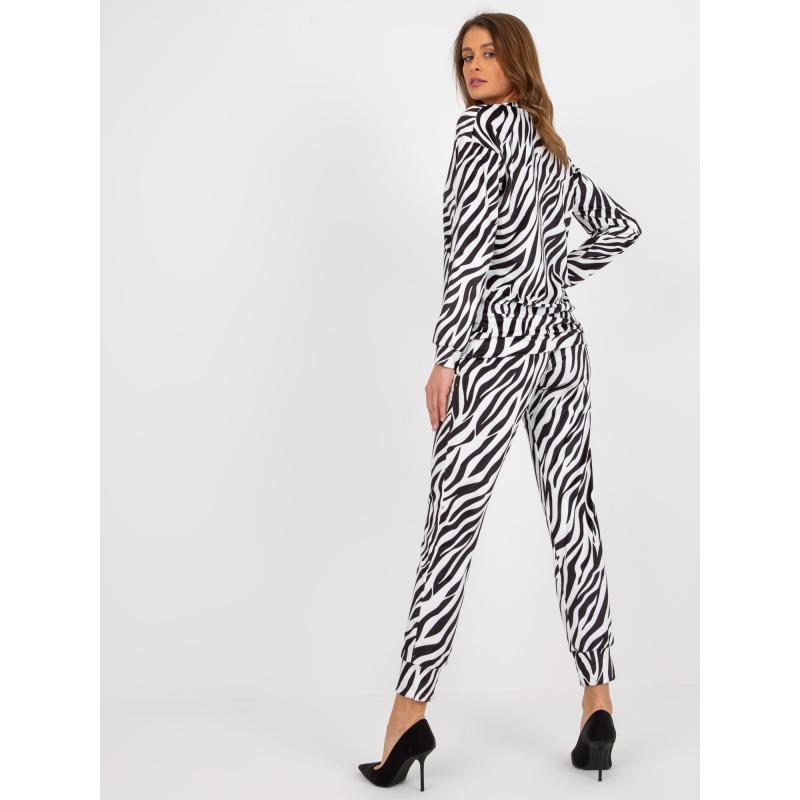 Dámska súprava s potlačou EPIFANIA čiernobiela