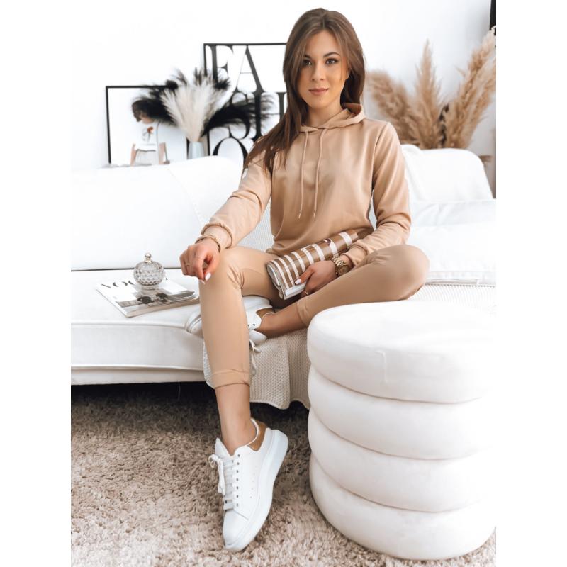 Dámská tepláková souprava MIGEL tmavě béžová