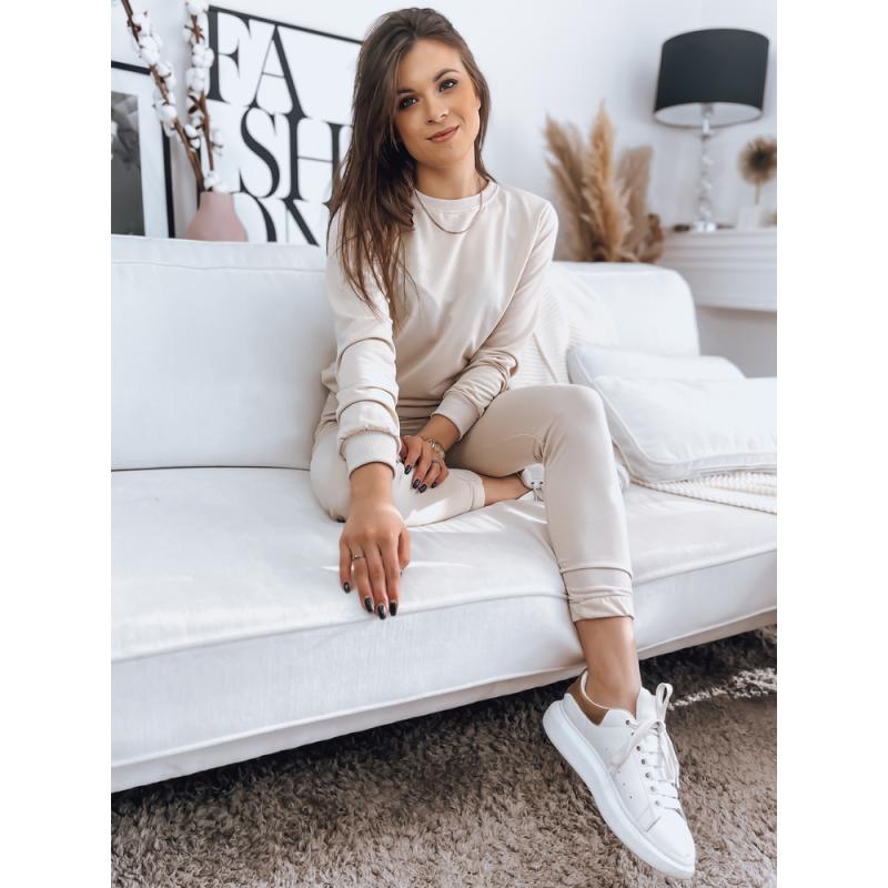 Női melegítő MILIAN világos bézs