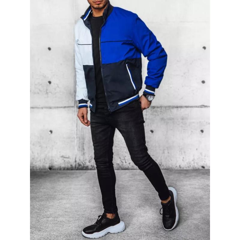 Pánská bunda přechodová MILENA tmavě modrá