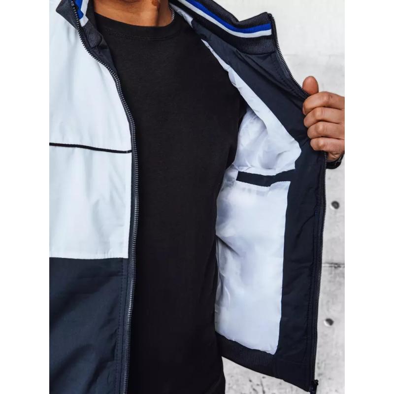 Pánská bunda přechodová MILENA tmavě modrá