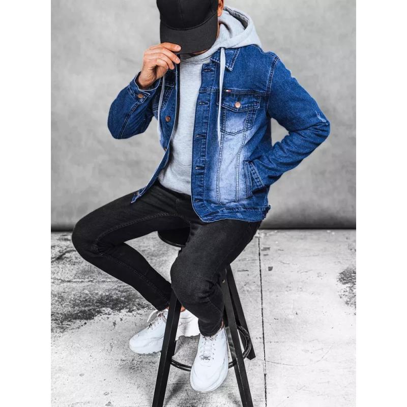 Pánská bunda džínová DINA modrá