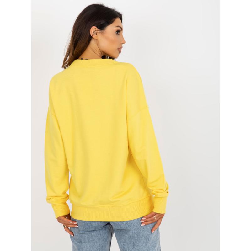 Dámská mikina s kapucí ESPANZA žlutá
