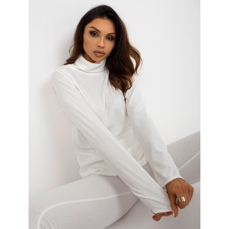 Dámská halenka pruhovaná REBECA ecru