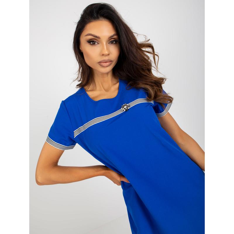 Dámské šaty s krátkým rukávem MAITA tmavě modré