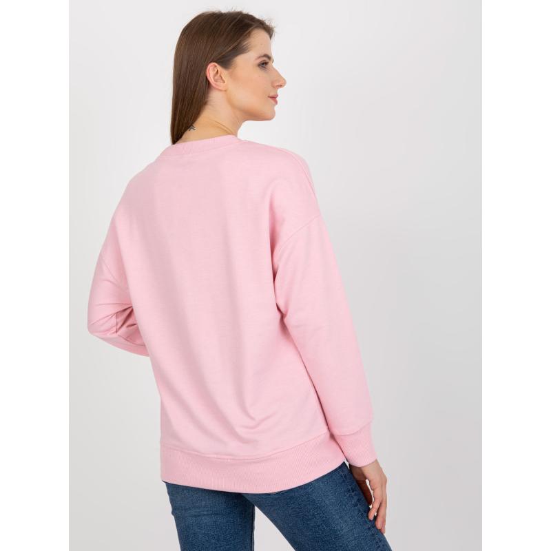 Dámská halenka BASIC světle růžová