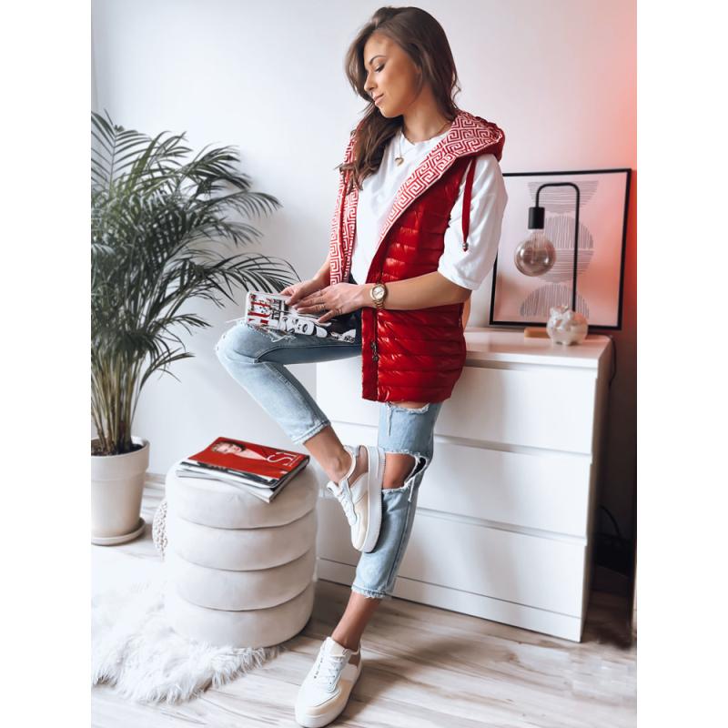 Női mellény CRISTINA piros