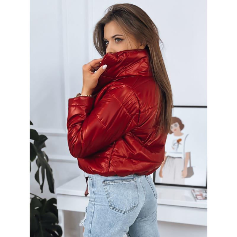 Dámská bunda prošívaná ADRIANNA červená
