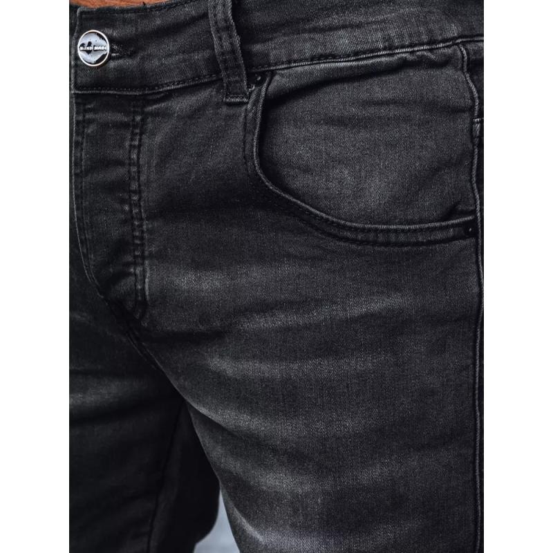 Pánské džínové kalhoty REBA tmavě šedé