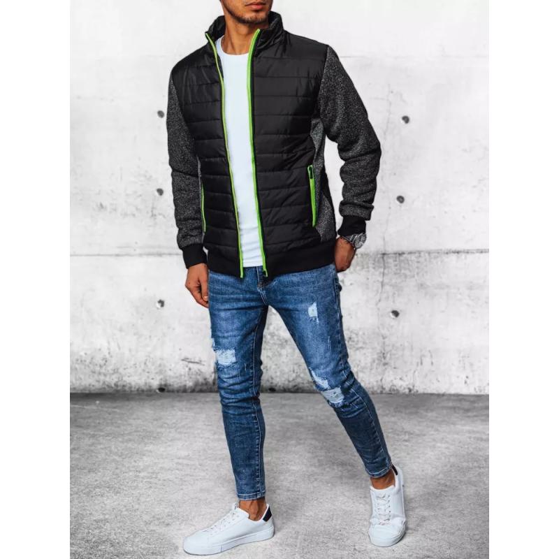 Pánská přechodná bunda prošívaná R05 černá