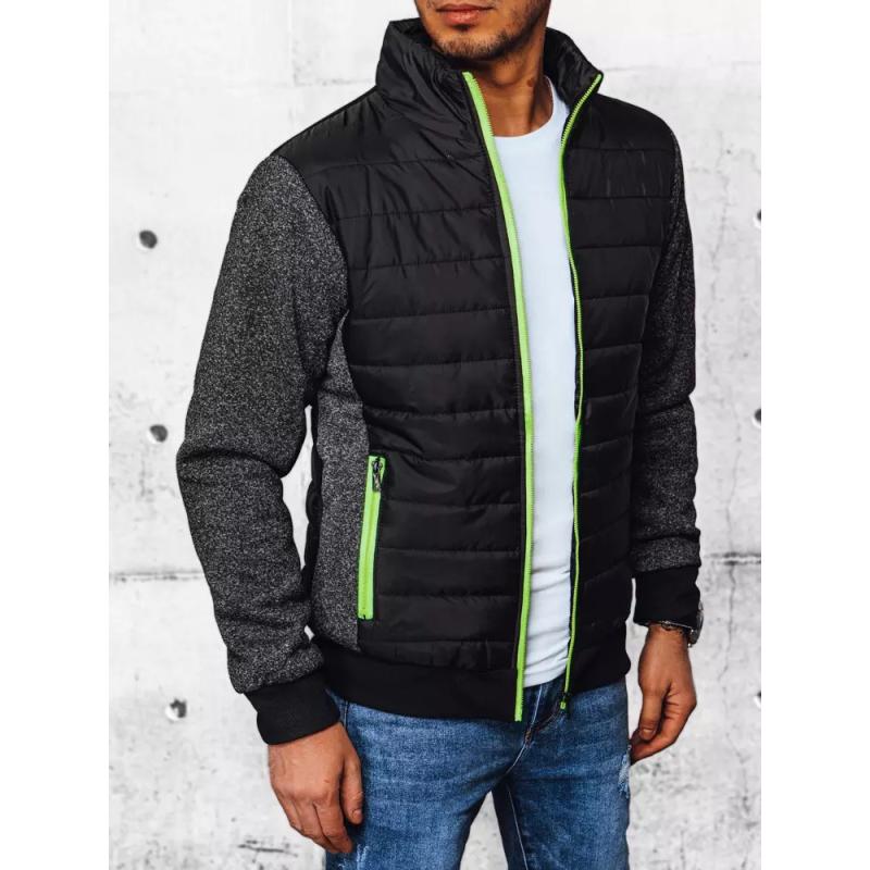 Pánská přechodná bunda prošívaná R05 černá
