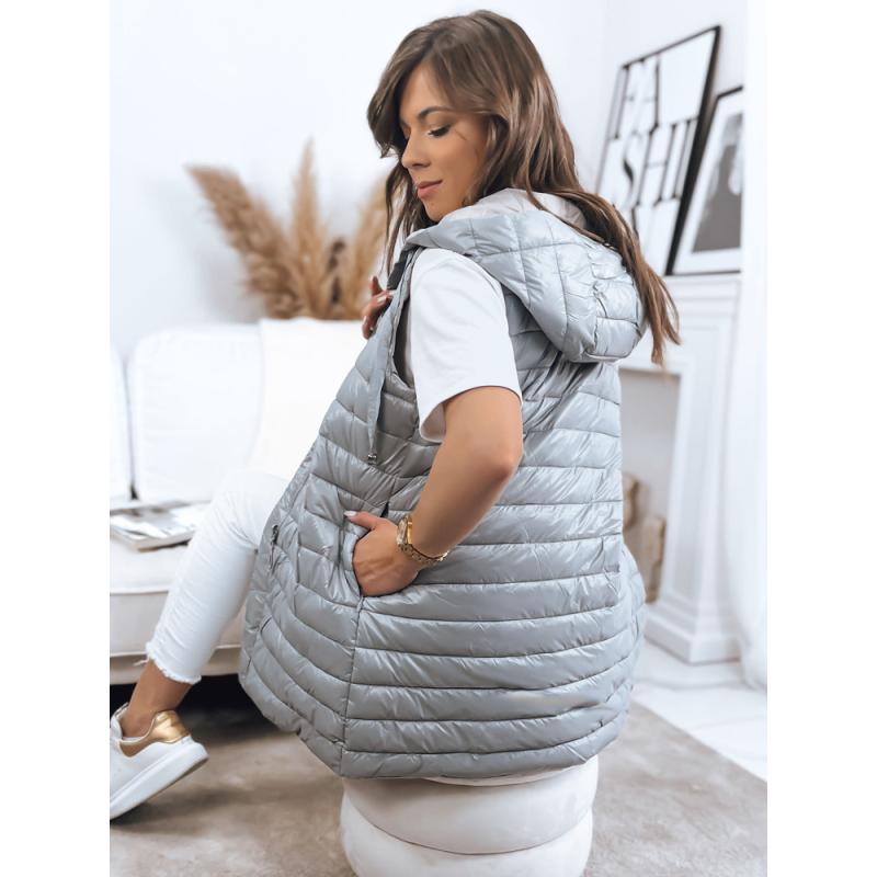 Dámska vesta NIKLA šedá