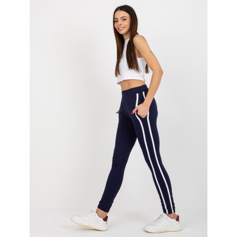 Dámské tepláky RUE PARIS námořnicky modré 