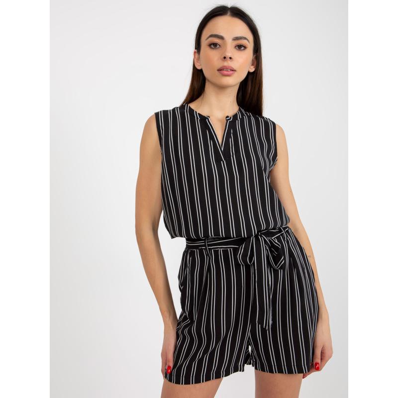 Női ujjatlan blúz FRESH MADE fekete