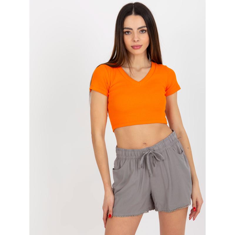 Dámské šortky se zavazováním FRESH MADE šedé