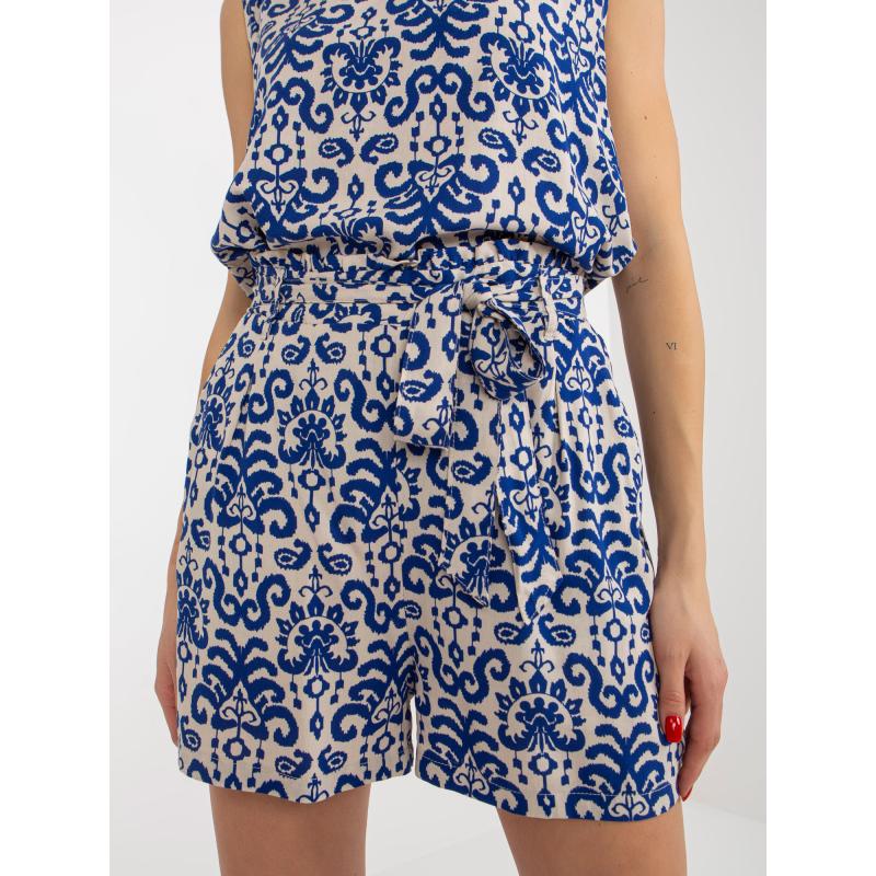 Dámské šortky s vázáním FRESH MADE tmavě modré