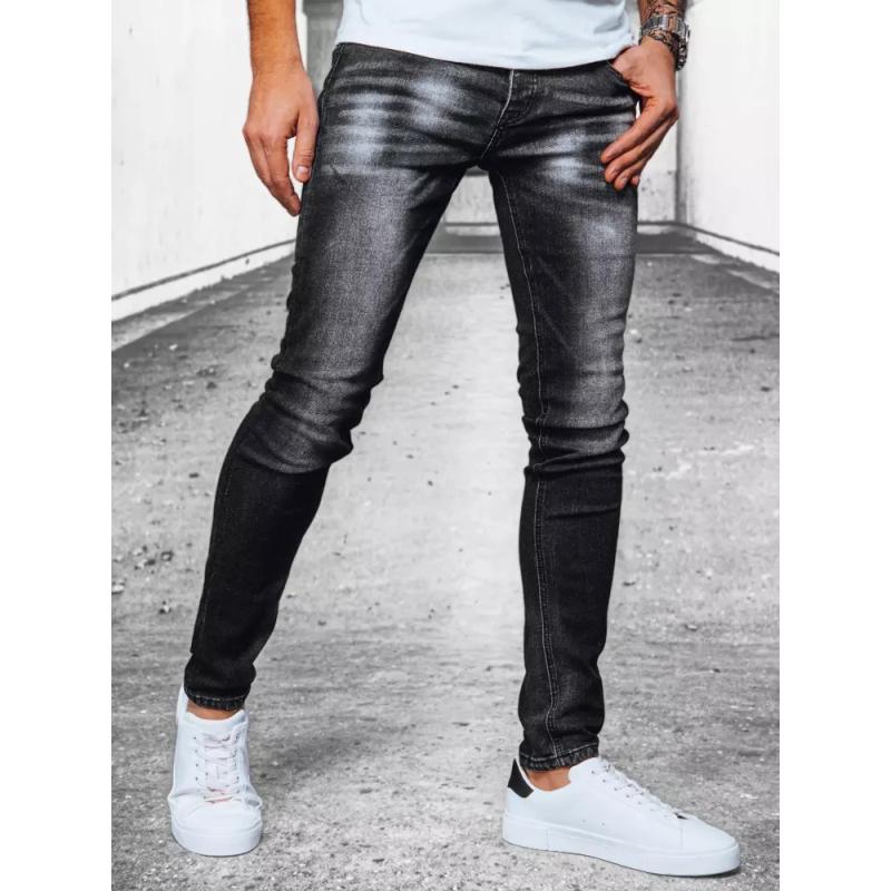 Pánské kalhoty džínové Q02 černé