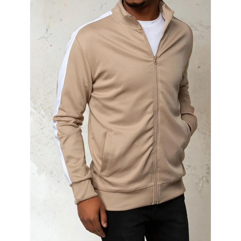 Férfi pulóver F52 khaki