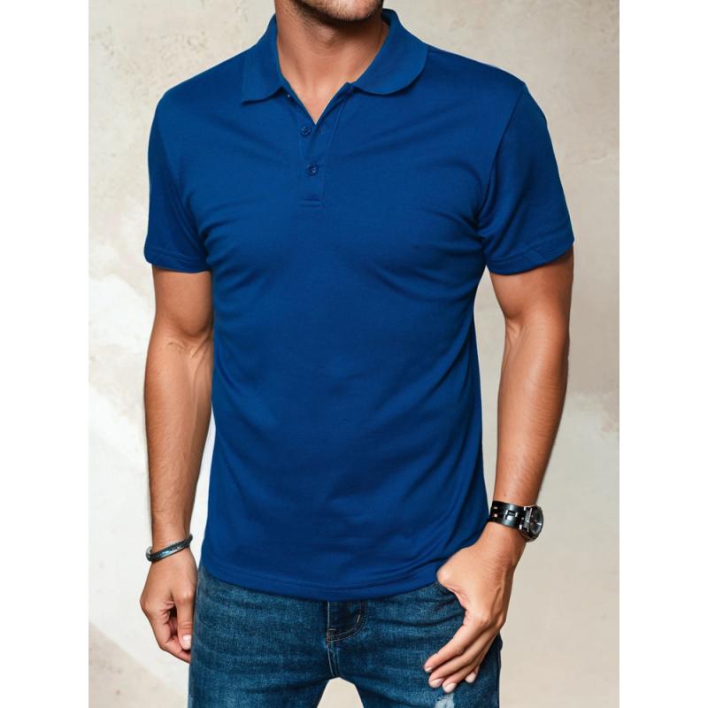 Pánska polokošeľa Q01 modrá