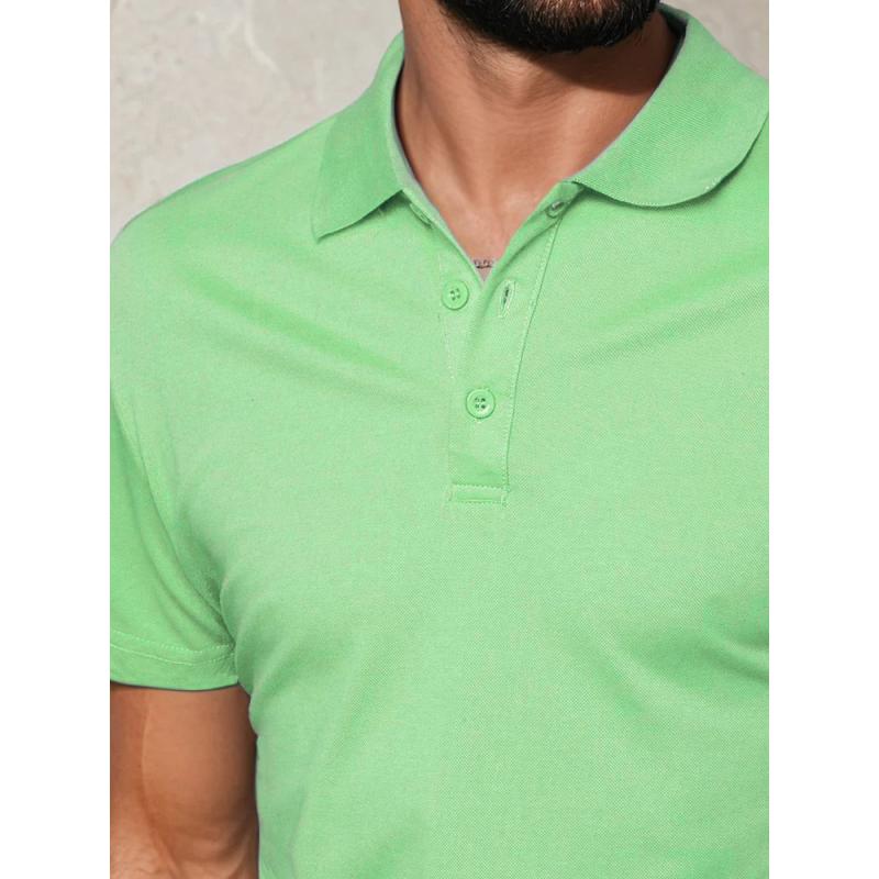 Pánská polokošile Q02 zelená