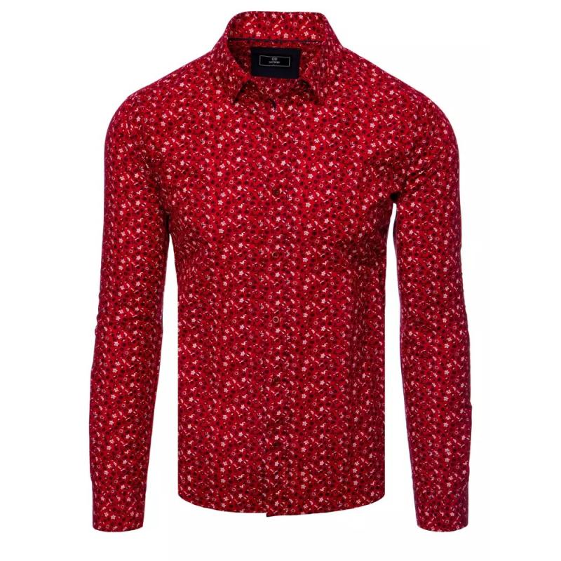 Pánska košeľa X01 červená