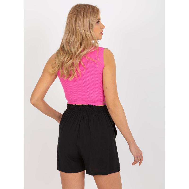 Dámské šortky se zavazováním FRESH MADE černé  