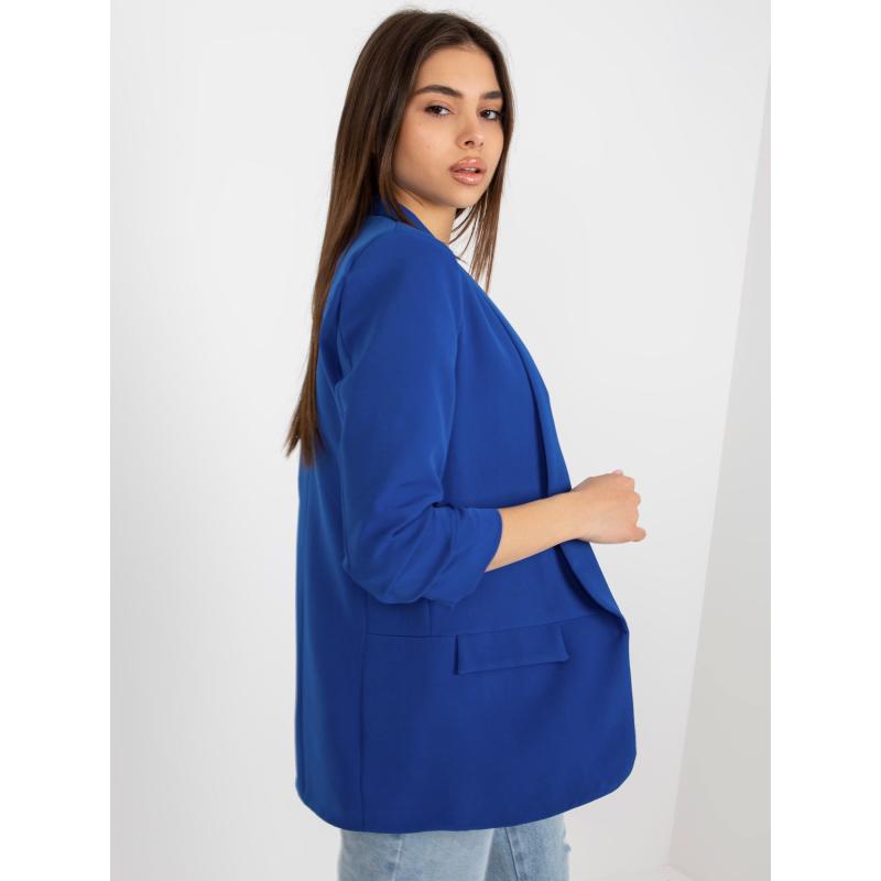 Dámské sako s 3/4 rukávy ADELA tmavě modré 