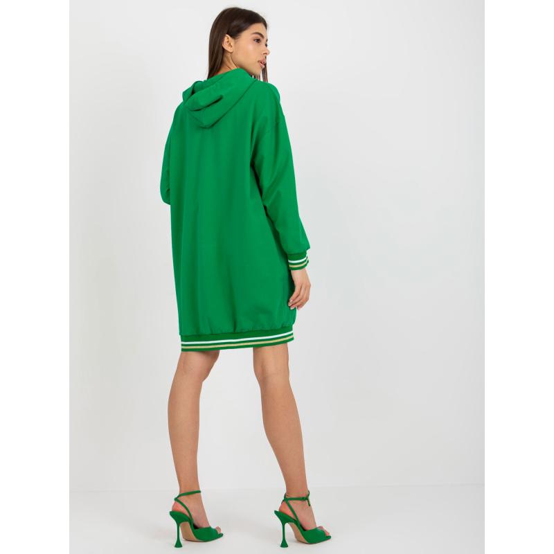 Dámská halenka s nápisy ZOJA zelená