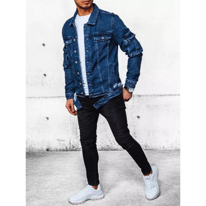 Pánská džínová bunda BIKA modrá