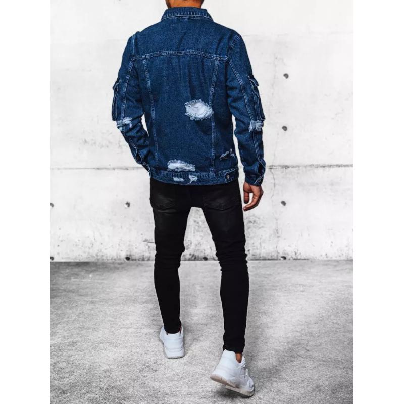 Pánská džínová bunda BIKA modrá
