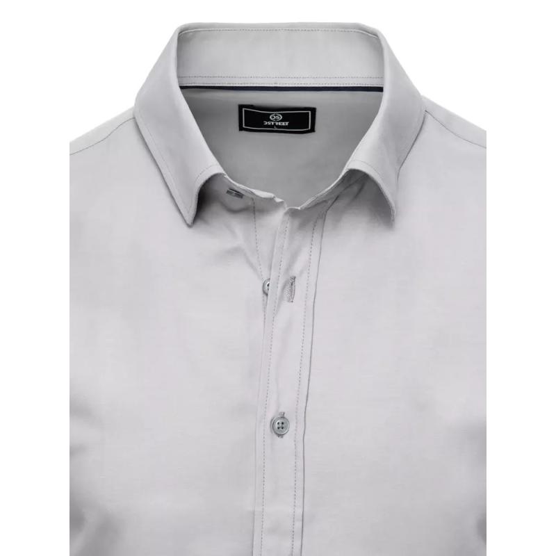 Pánská košile SMART světle šedá