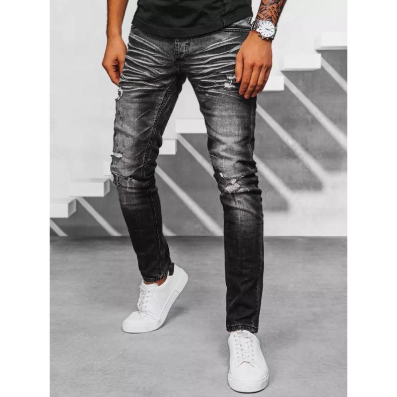Pánské kalhoty džínové Y9 černé