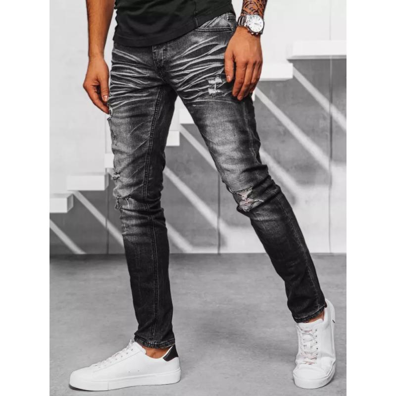 Pánske nohavice džínsové Y9 čierne