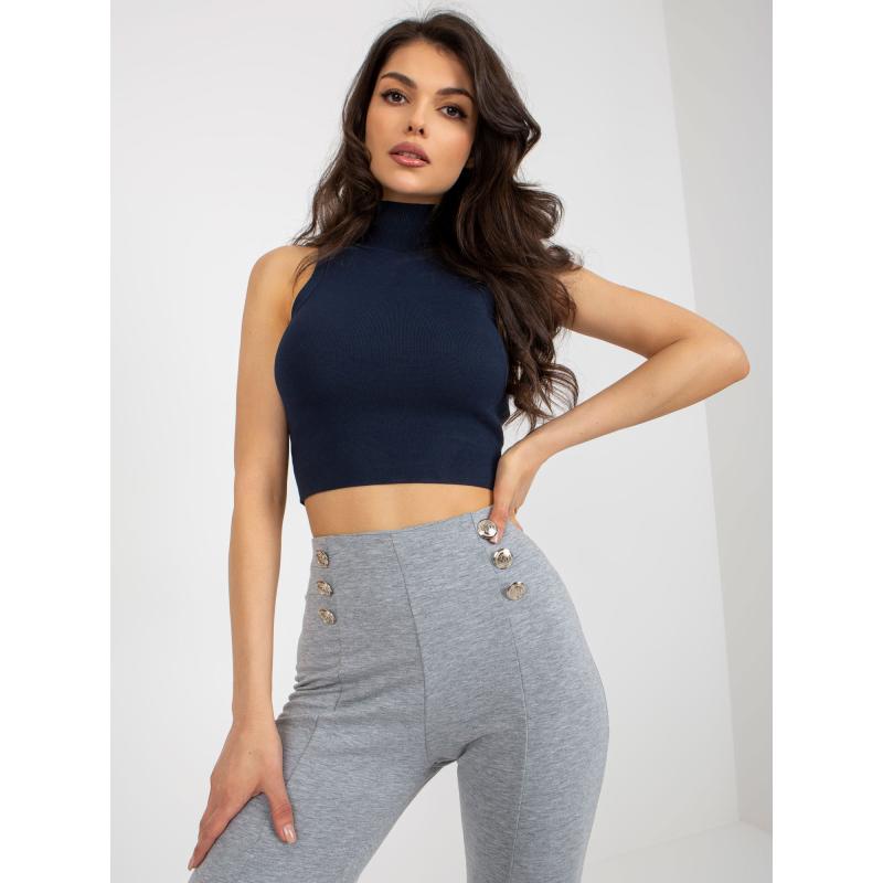 Dámské tepláky s ozdobnými knoflíky RUDIGA šedé 