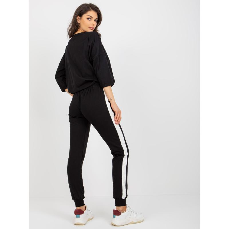 Női nyomtatott ruha ARNA fekete