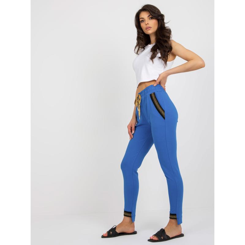 Női melegítőnadrág zsebekkel MARTINA sötétkék