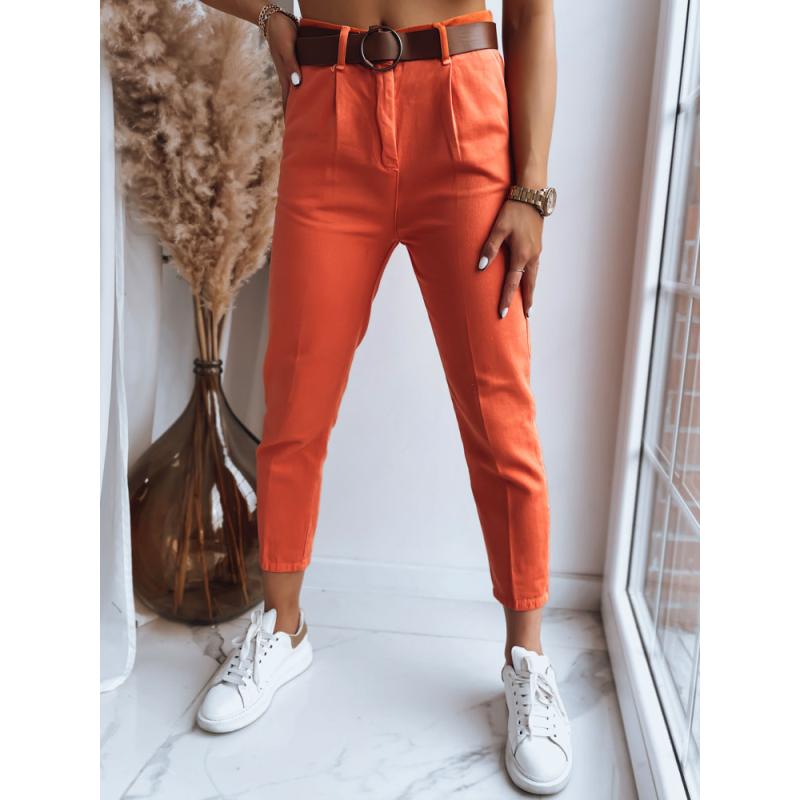 Dámské kalhoty ME BELLA oranžové