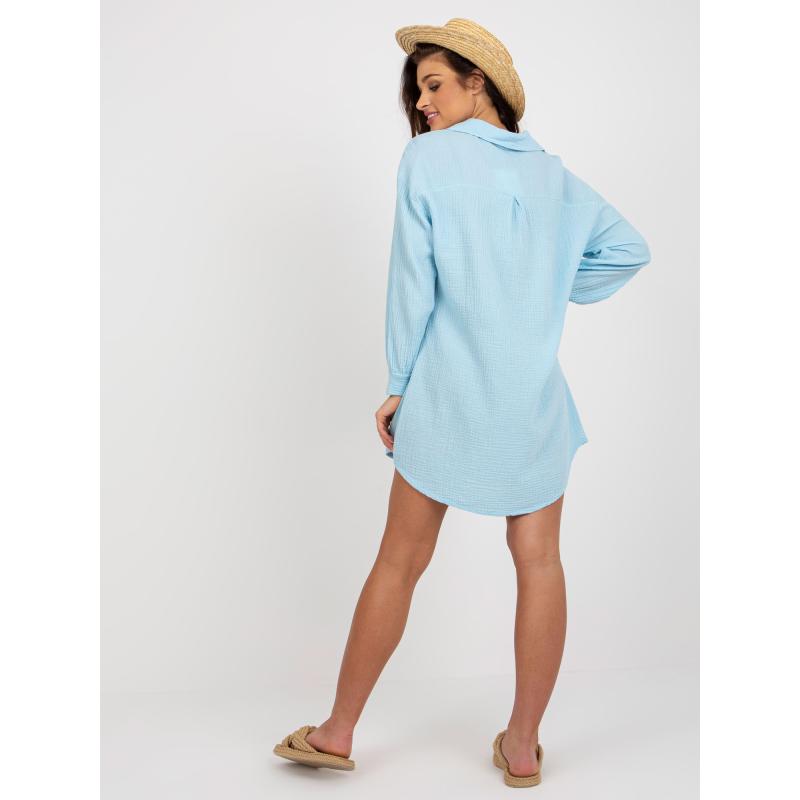 Dámska košeľa OCH BELLA svetlo modrá