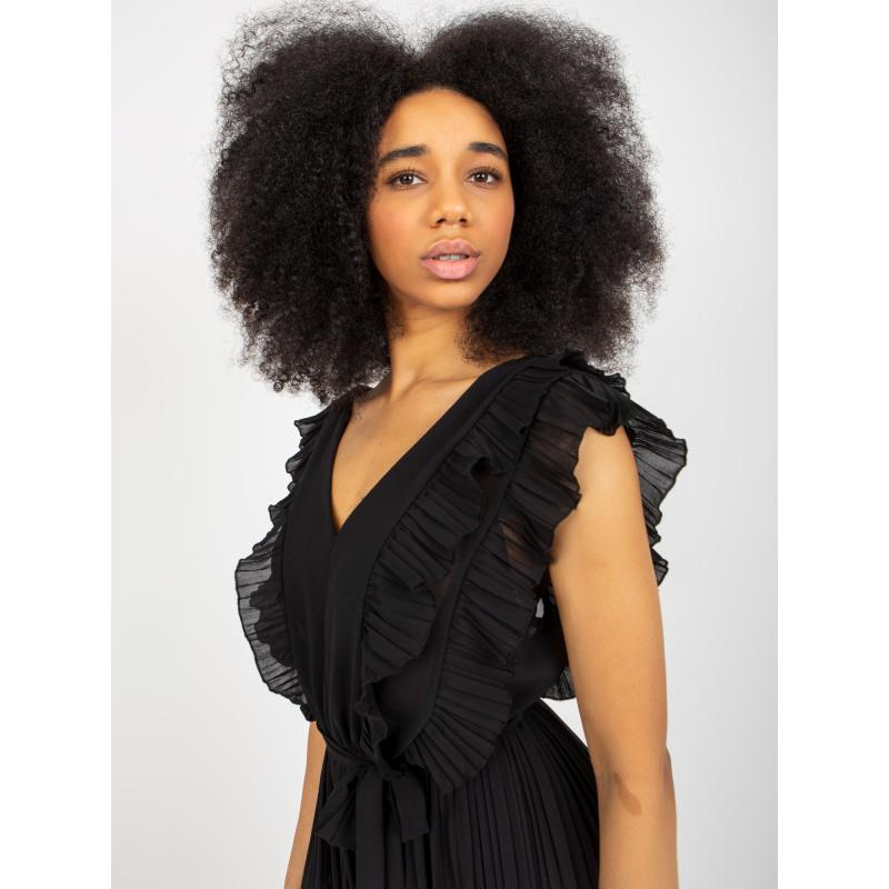 Dámský overal bez rukávů OCH BELLA černý 